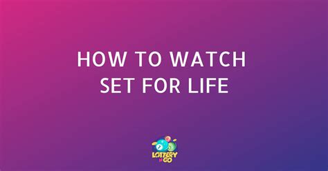 set for life 21st march 2024|Set For Life Live Results Thursday 21st March 2024.